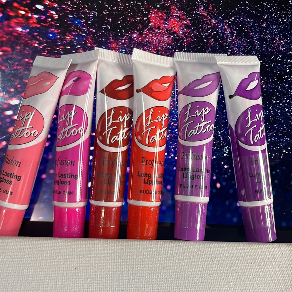 Profusion | Lip Stain Peel Off | 6pc Bundle | Long Lasting Lip Color